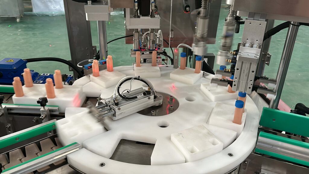 reagents monoblock liquid filling and capping