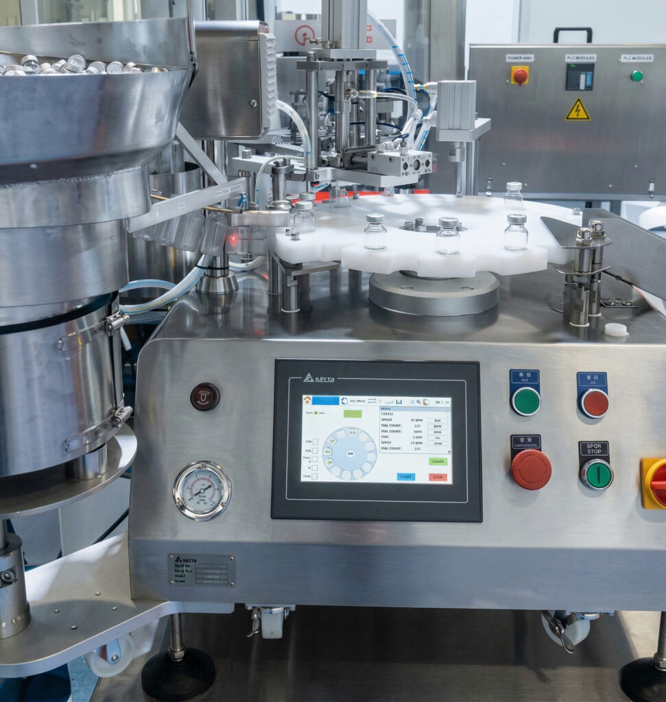 Система заполнения-укупоривания образцов GDHP для настольного использования