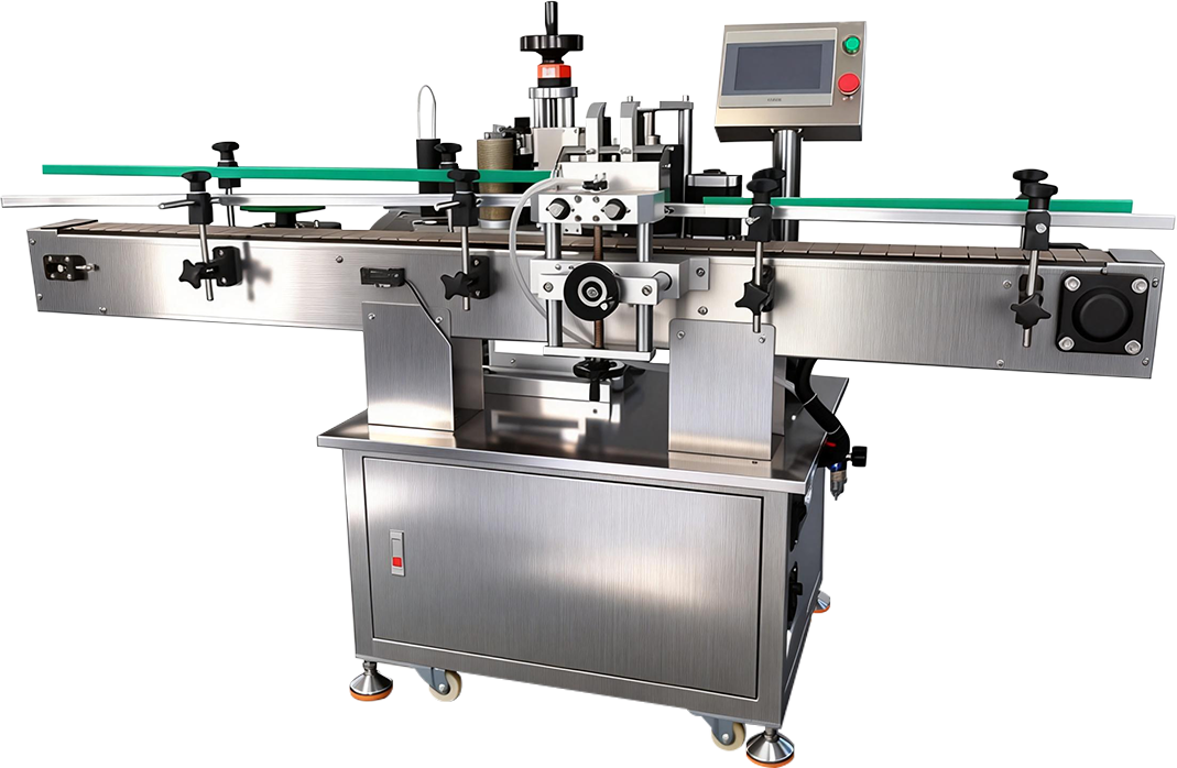 Fully Automatic Vertical Round Bottle Labeling Machine | GDHP