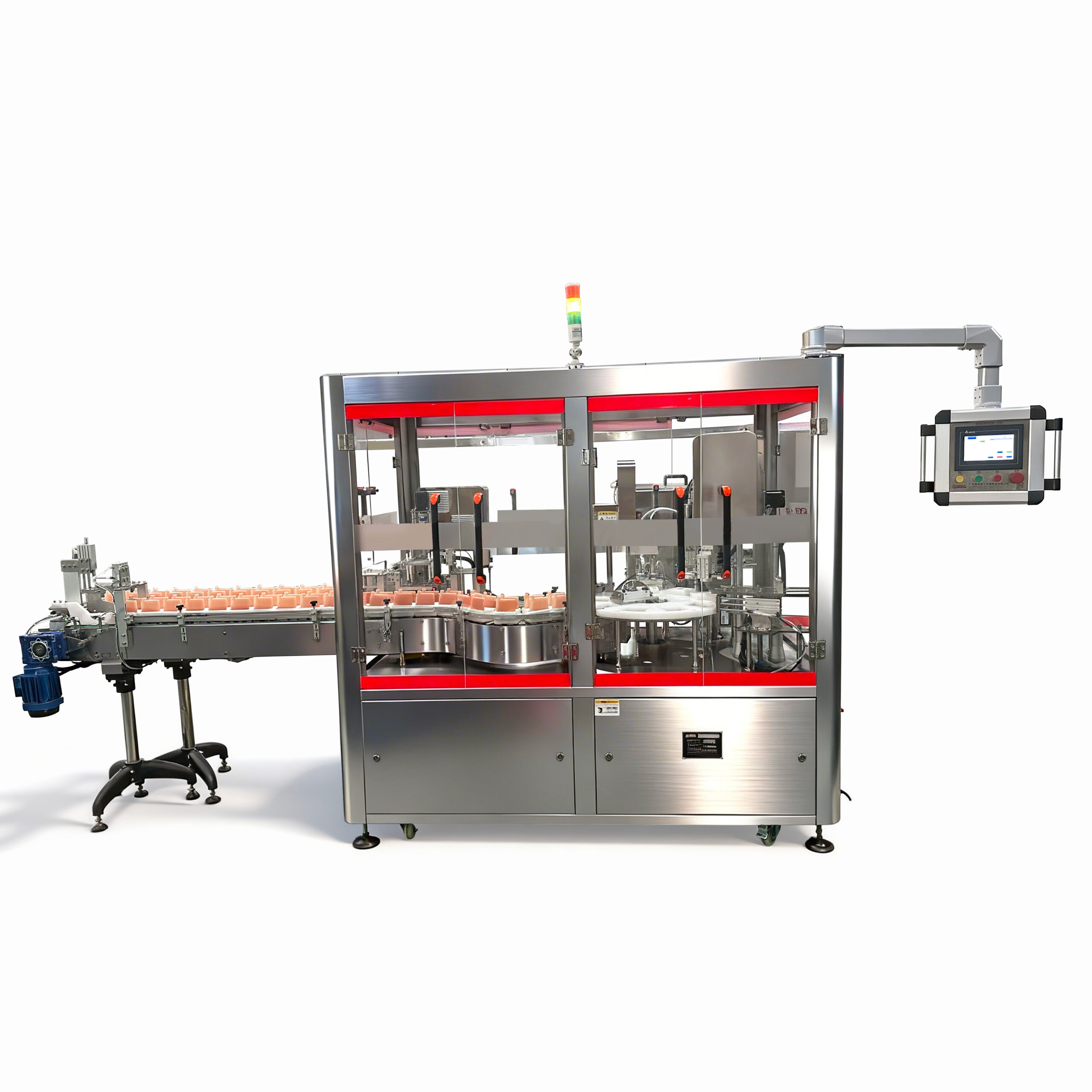 Irregularly Shaped Bottle Filling and Capping Integrated Machine For IVD bottle, Fruit-flavored drinks, Eye drops, Iodine disinfectant, Essential oils And Cosmetics - Image 2