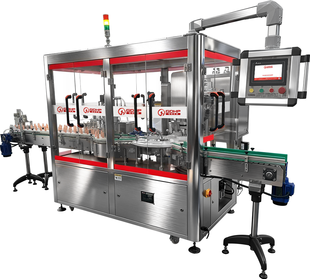 Irregularly Shaped Bottle Filling and Capping Machine