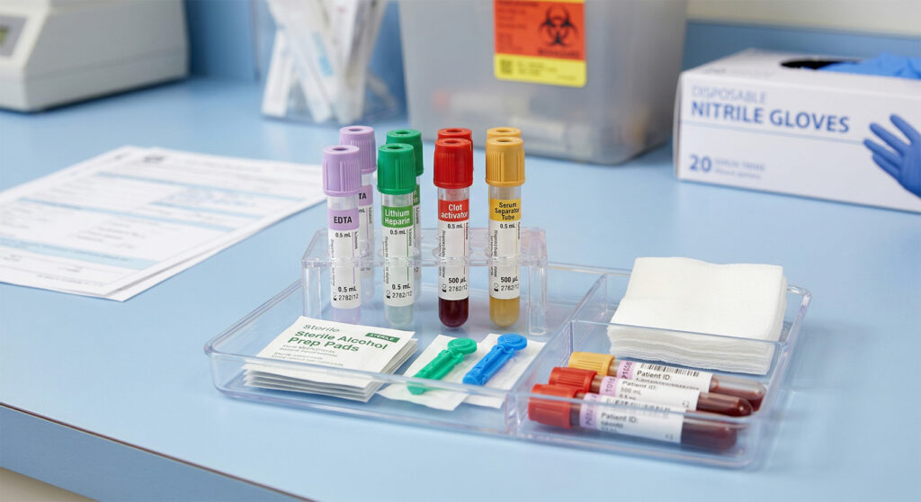 أنبوب جمع الدم