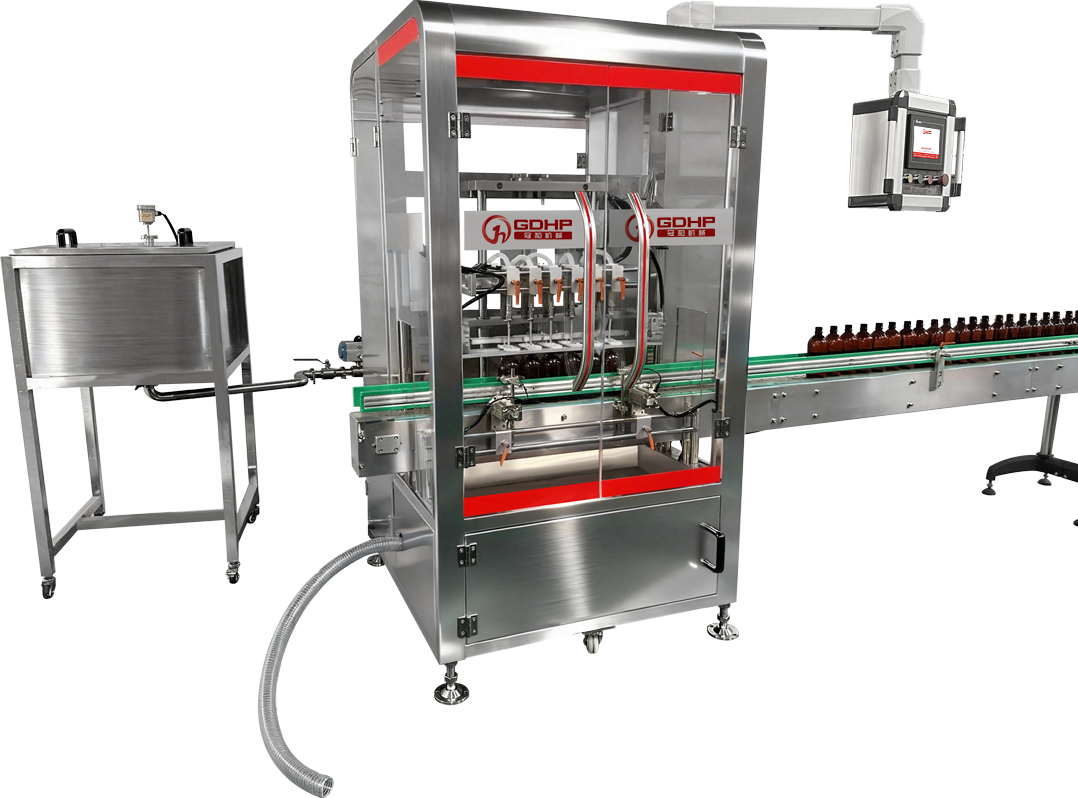 Fully Automatic Six-Head Peristaltic Pump Filling Machine | GDHP