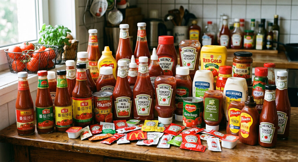 Ogni tipo di confezionamento per ketchup