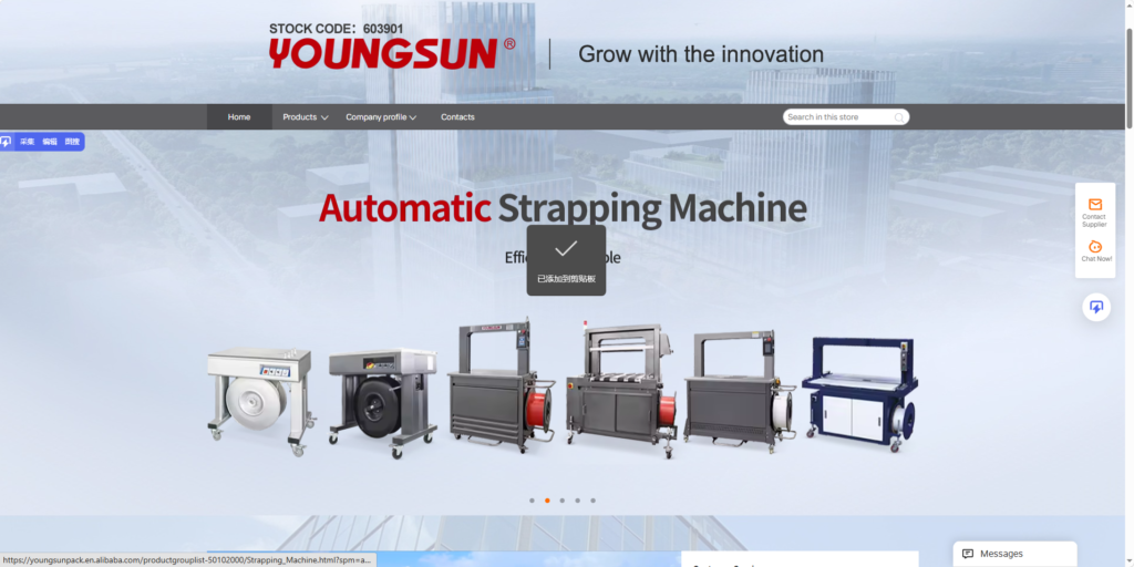 Produsen Mesin Vertical Form Fill Seal Youngsun