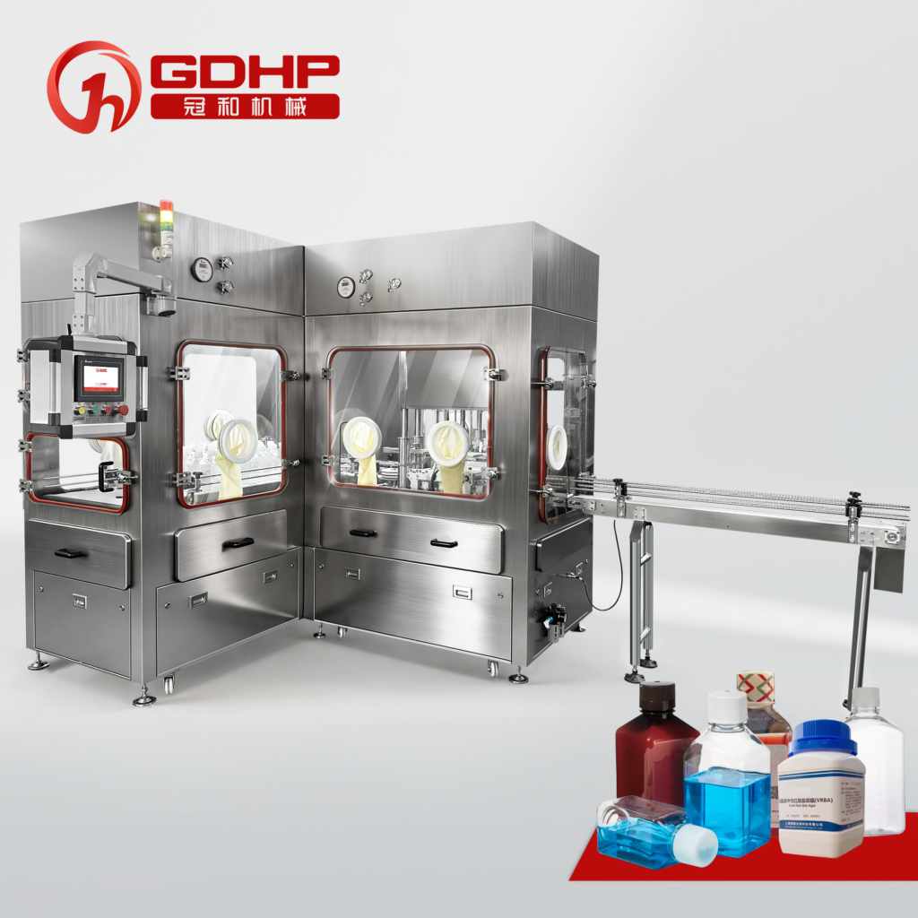 Petri dish monoblock filling