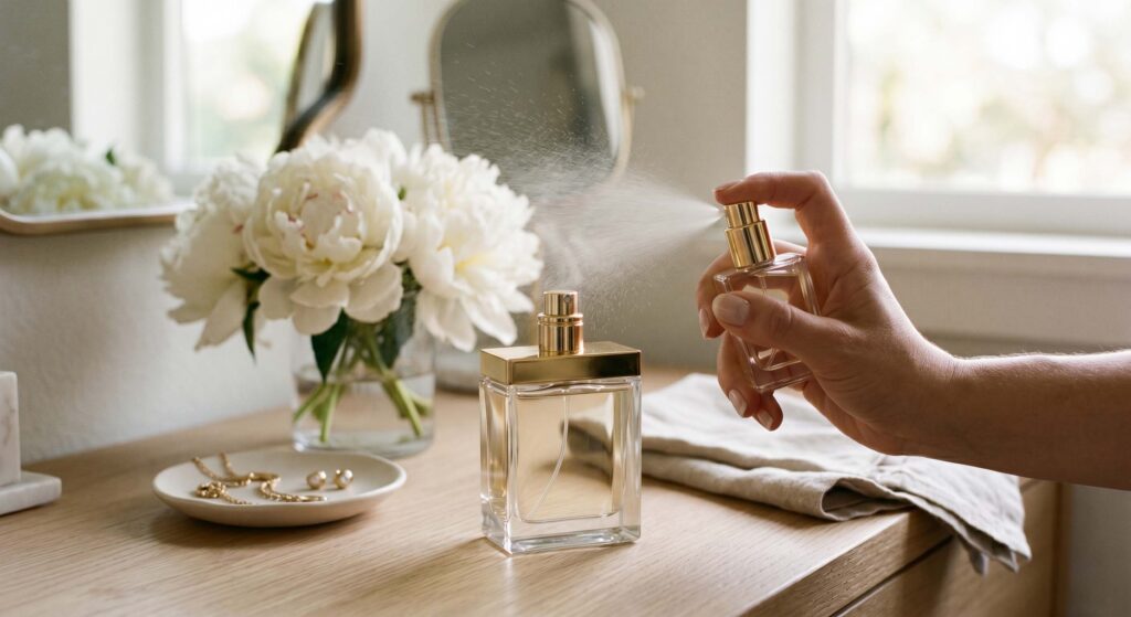 spray liquid perfume