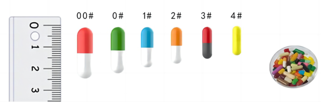 capsule size 00#-4#