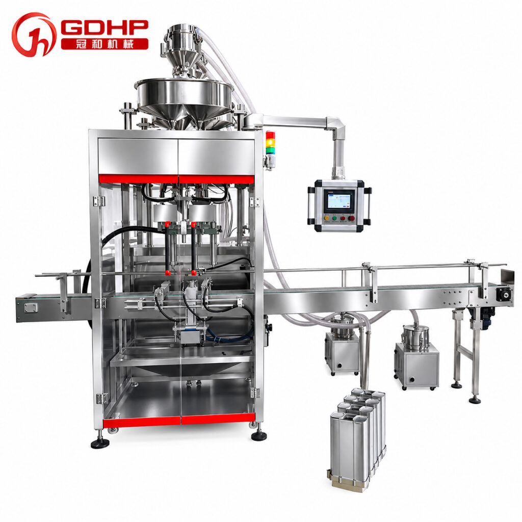 GHCZ-4 four-head weighing filler