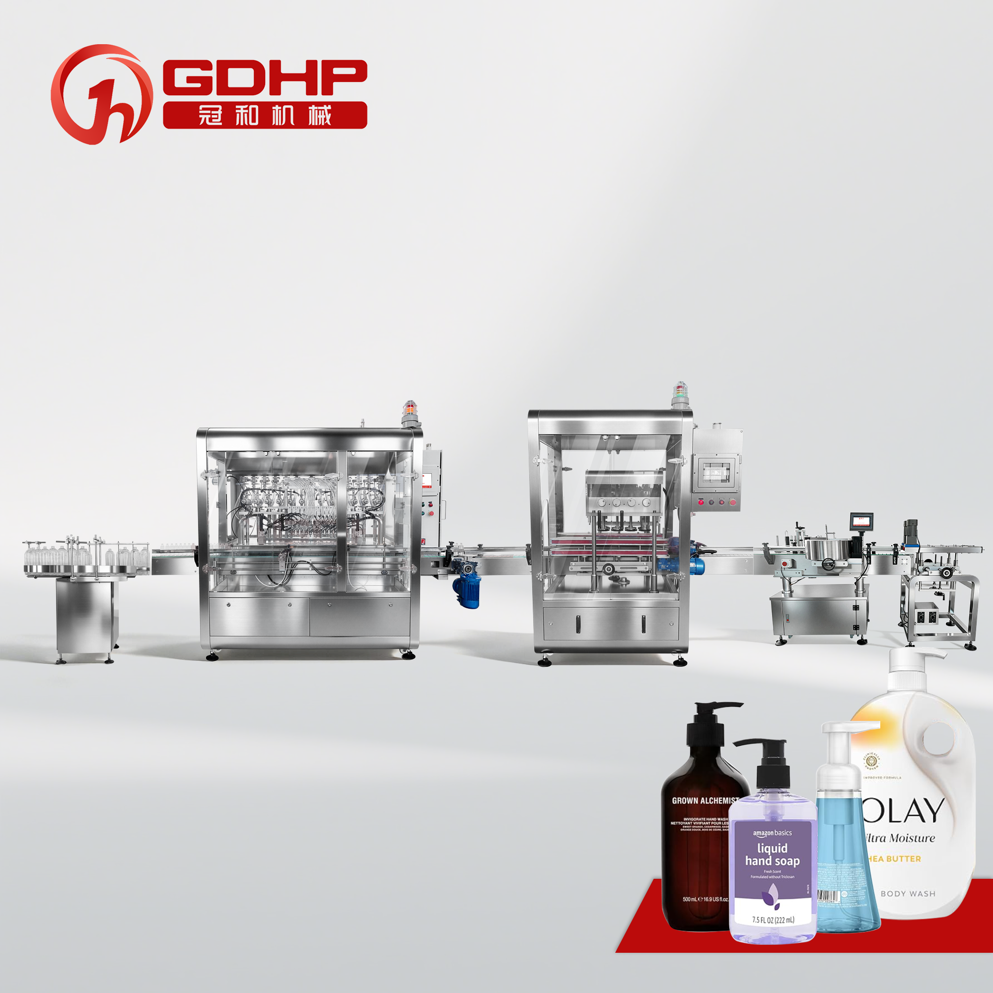 Irregularly Shaped Bottle Filling and Capping Machine